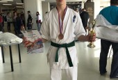 Истринский спортсмен занял 3 место на Спартакиаде по киокусинкай