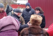 Сегодня в д. Глинки и п. Пионерский ТУ Лучинское состоялись сход жителей.