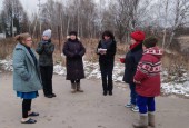 Сегодня в д. Глинки и п. Пионерский ТУ Лучинское состоялись сход жителей.
