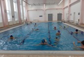 Жители городского округа Истра в рамках проекта #Активноедолголетие с огромным желанием посещают бассейн в спортивных комплексах