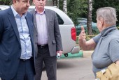 Глава округа сегодня провёл объезд дворовых территорий