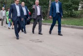 Глава округа сегодня провёл объезд дворовых территорий