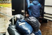 Волонтеры Истринского союза многодетных семей «Все вместе» провели благотворительную акцию, собрав и отгрузив две большие партии одежды и вещей первой необходимости в благотворительный фонд «Добрые вещи».