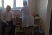 Руководитель районной администрации прошел диспансеризацию в в поликлинике Истринской районной клинической больницы