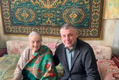 Долгожители городского округа Истра принимают поздравления по случаю юбилея