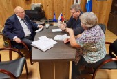 11 ноября начальник ТУ Снегири совместно с председателем Совета депутатов А.Г. Скворцовым провели ежемесячный прием граждан.