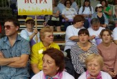 15 августа в г. Домодедово в рамках проекта «Активное долголетие» делегация из городского округа Истра приняла участие в первом областном фестивале йоги для граждан старшего поколения.
