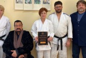 Стивен Сигал провёл мастер – класс по Айкидо в городском округе Истра