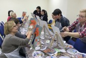 В Истринском доме культуры прошел творческий мастер-класс