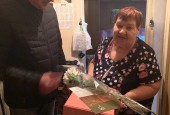 Подарок от Губернатора Подмосковья вручили жительнице городского округа Истра