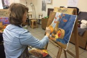 В Истре прошла творческая встреча для художников-педагогов